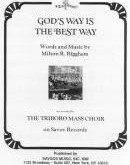 God’s Way Is The Best Way