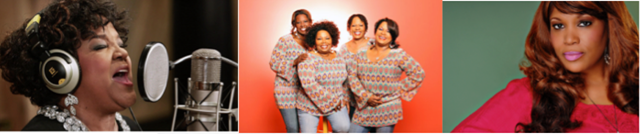 Shirley Caeser, McCrary Sisters, Nickie Conley